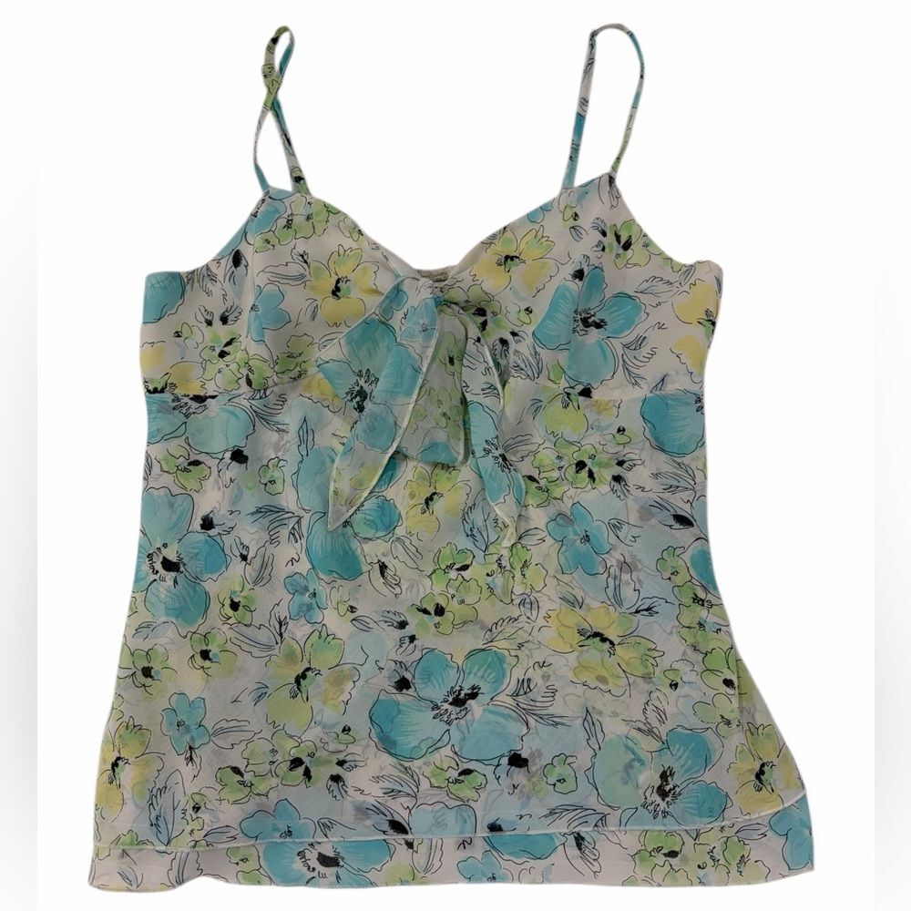 VTG Tailor B Moss Y2K 90s Forest Fairycore Floral Cami Size Large